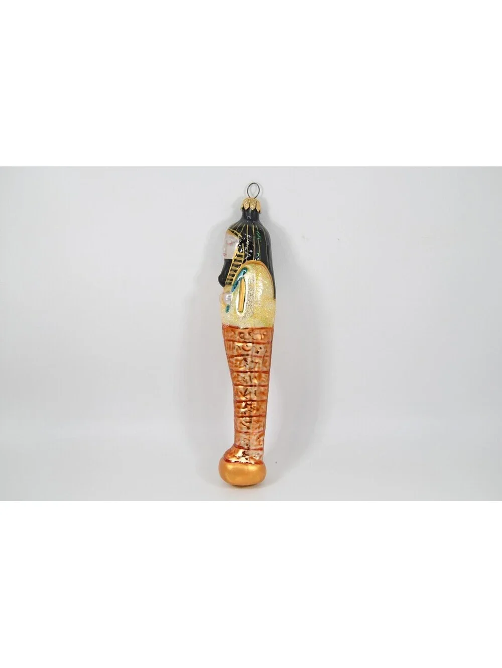 Christopher Radko All Wrapped Up Egyptian Mummy Sarcophagus Halloween Ornament